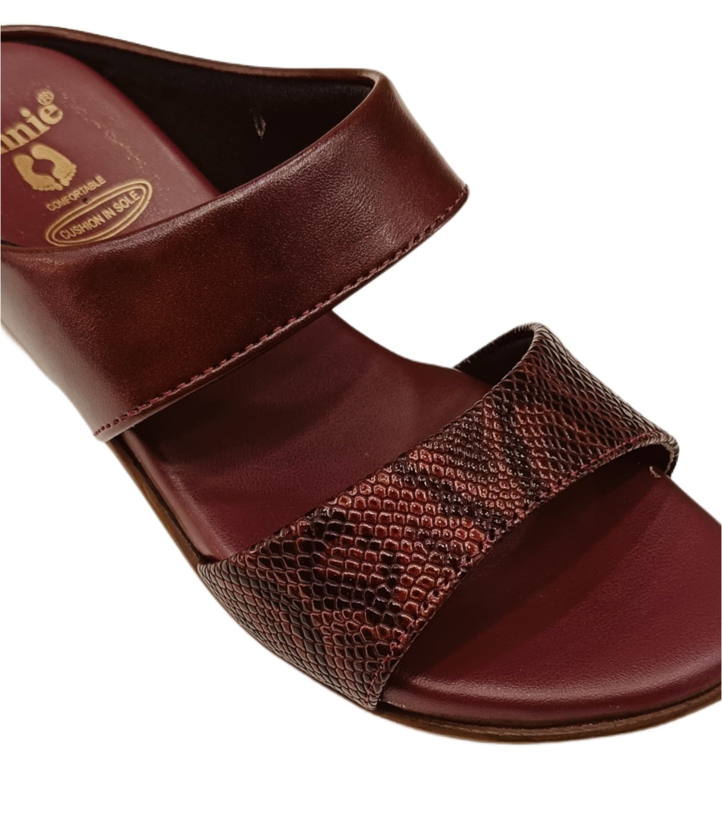 Annie Dual Strap Wedge (7083)