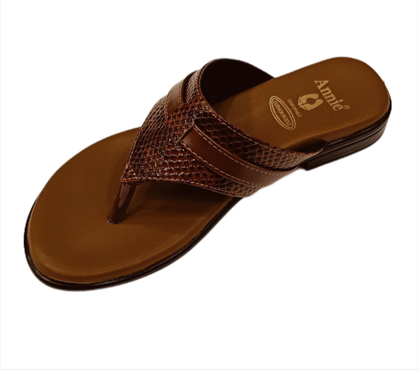 Annie Textured V-Strap Comfort (LC-1052)