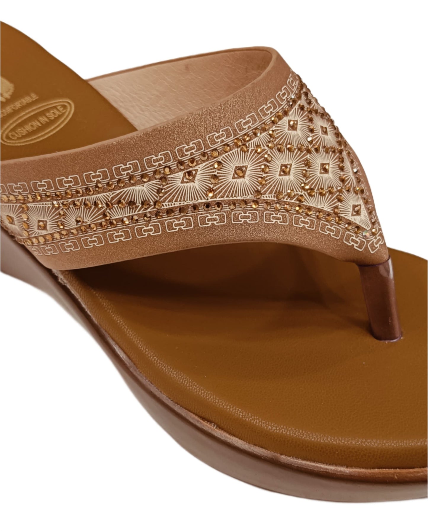 Annie Embroidered Wedge (5988)