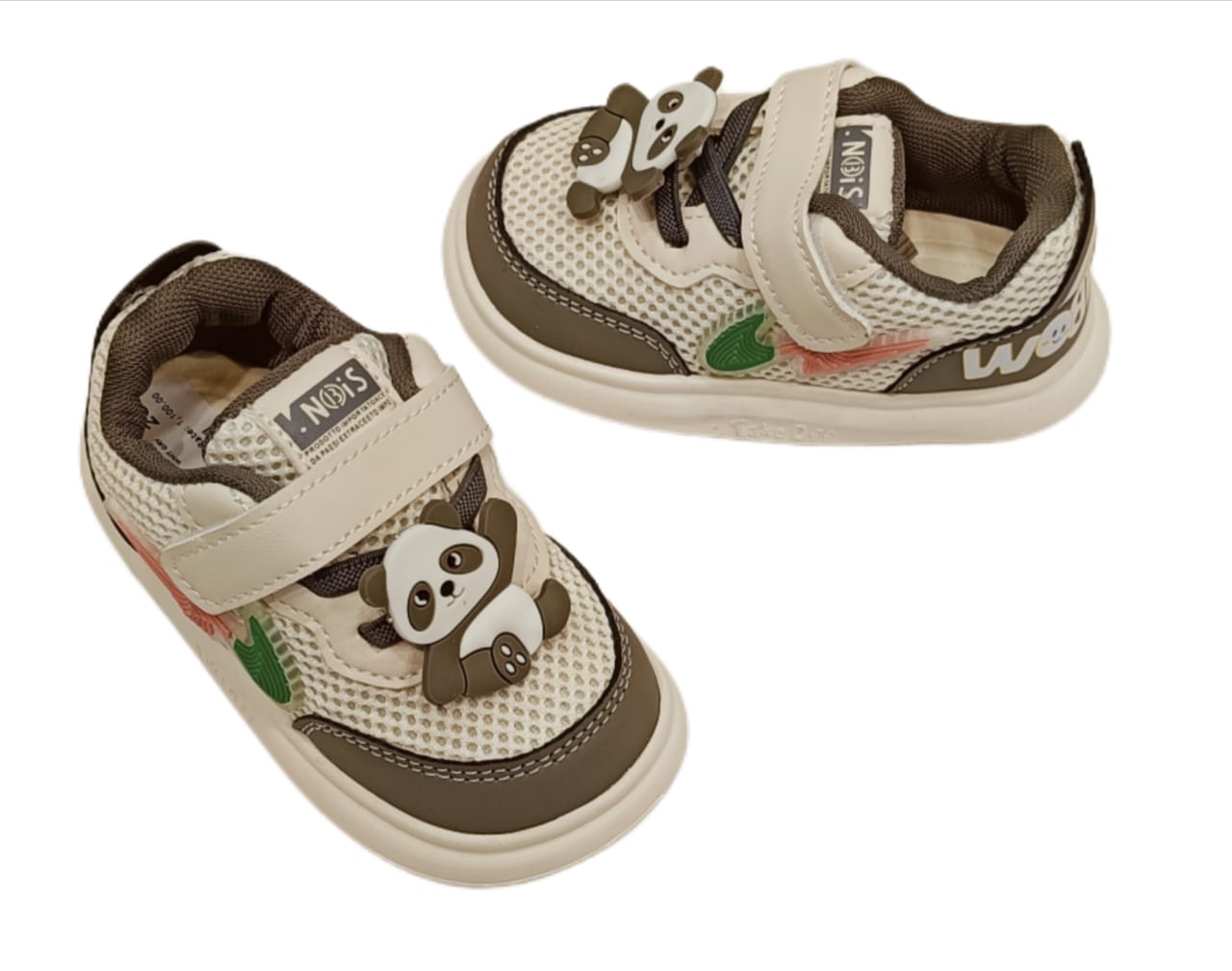 Kids’ Panda Design Comfortable Mesh Sneakers (SS-A53)