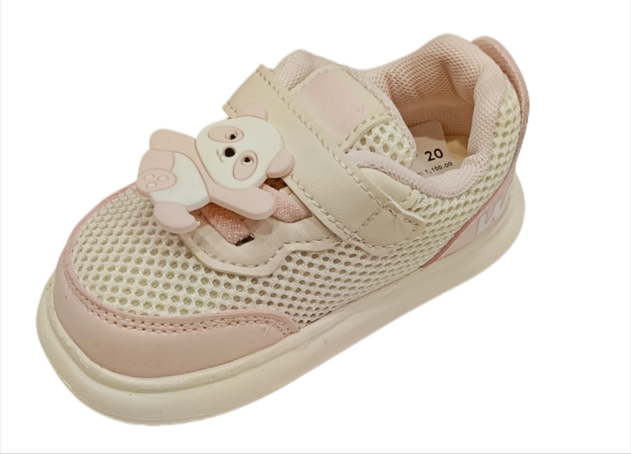 Kids’ Panda Design Comfortable Mesh Sneakers (SS-A53)
