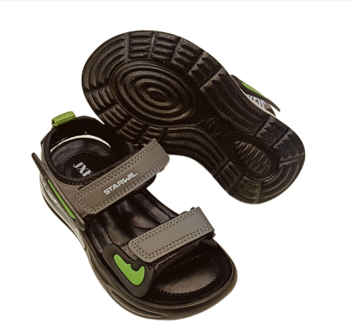 Stylish Kids’ Sport Sandals with Air Cushion Sole – Adjustable Velcro Straps & Comfortable Fit (KS-MU-3345)