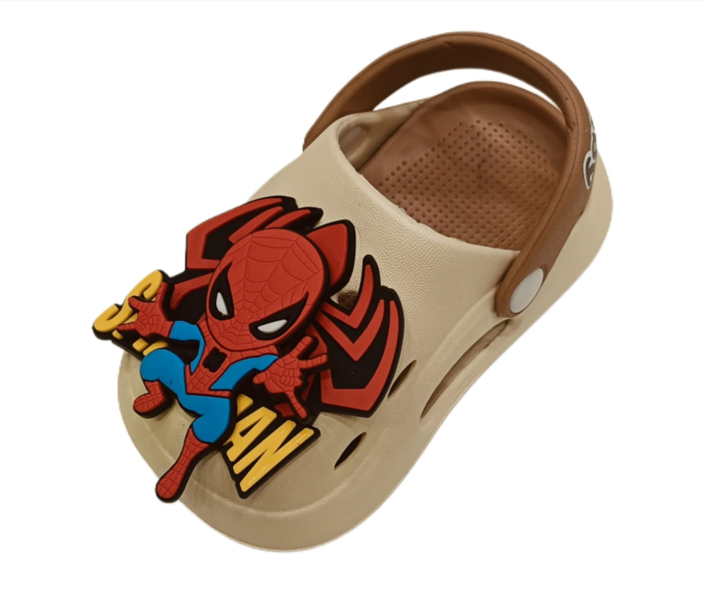 Kids Spider-Man Clogs β 3D Superhero Design | Soft & Lightweight (KC SPIDERMAN)