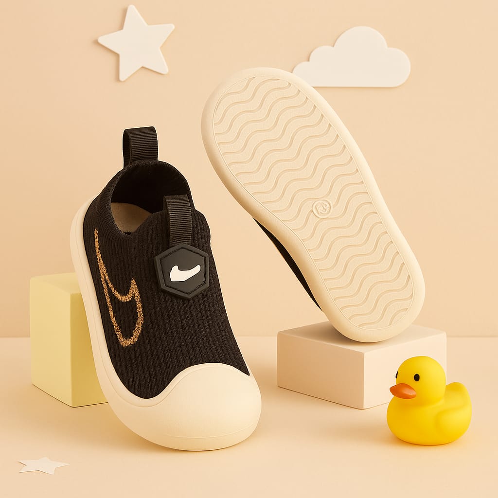 Breathable Mesh Slip-On Shoes for Kids – Lightweight & Flexible Sneakers for Boys and Girls (KS-5506)