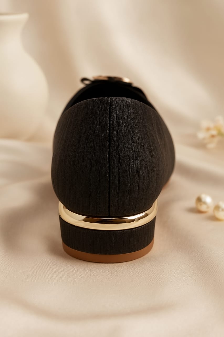 Elegant Buckle Pointed Toe Flats for women - Perfect for office and casual outings & ethinc parties.  (LB-2002)