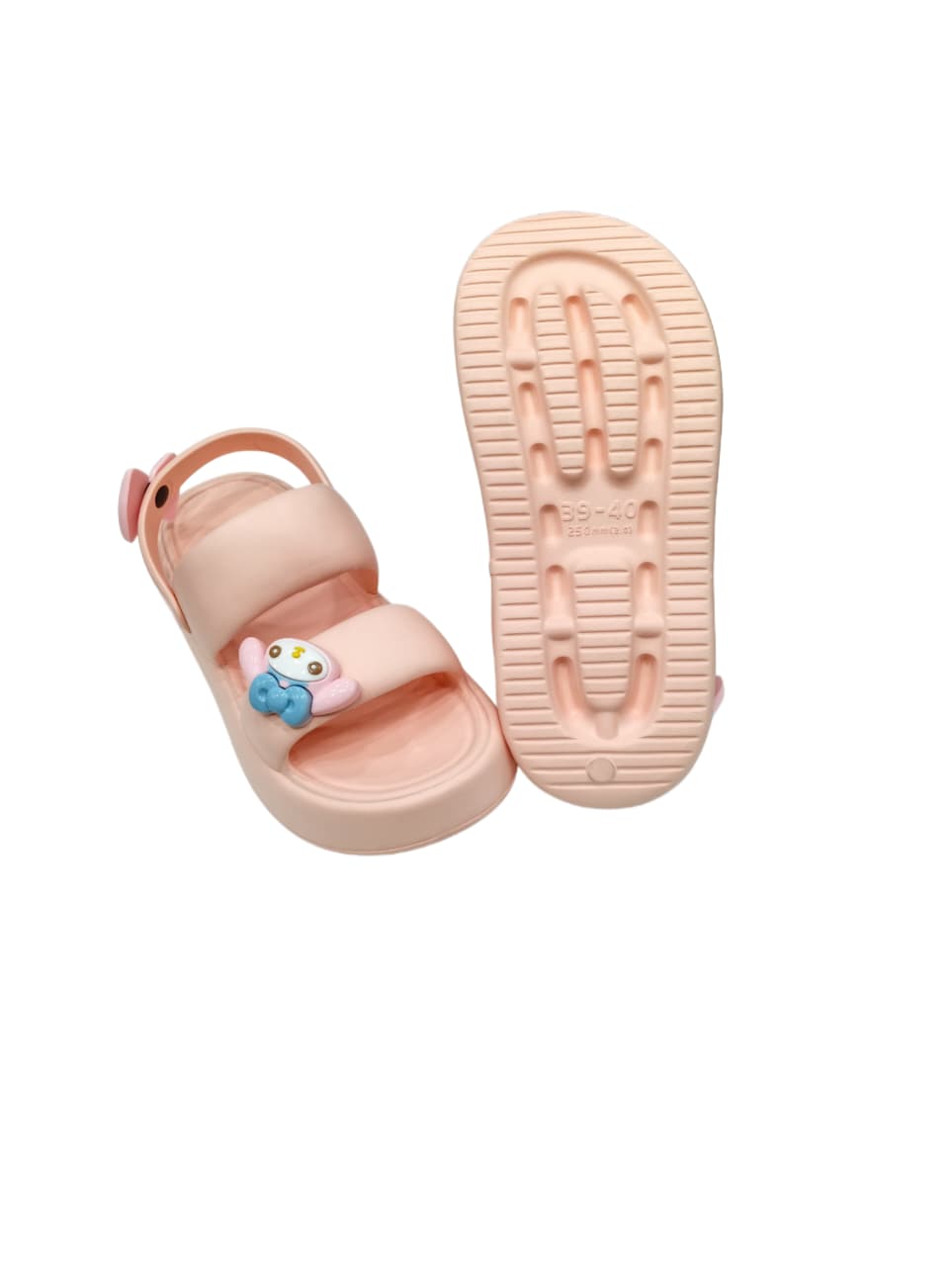 Women’s Cartoon Bow Strap Sandals – Soft, Lightweight & Comfortable EVA Casual Footwear (KKN-9018)