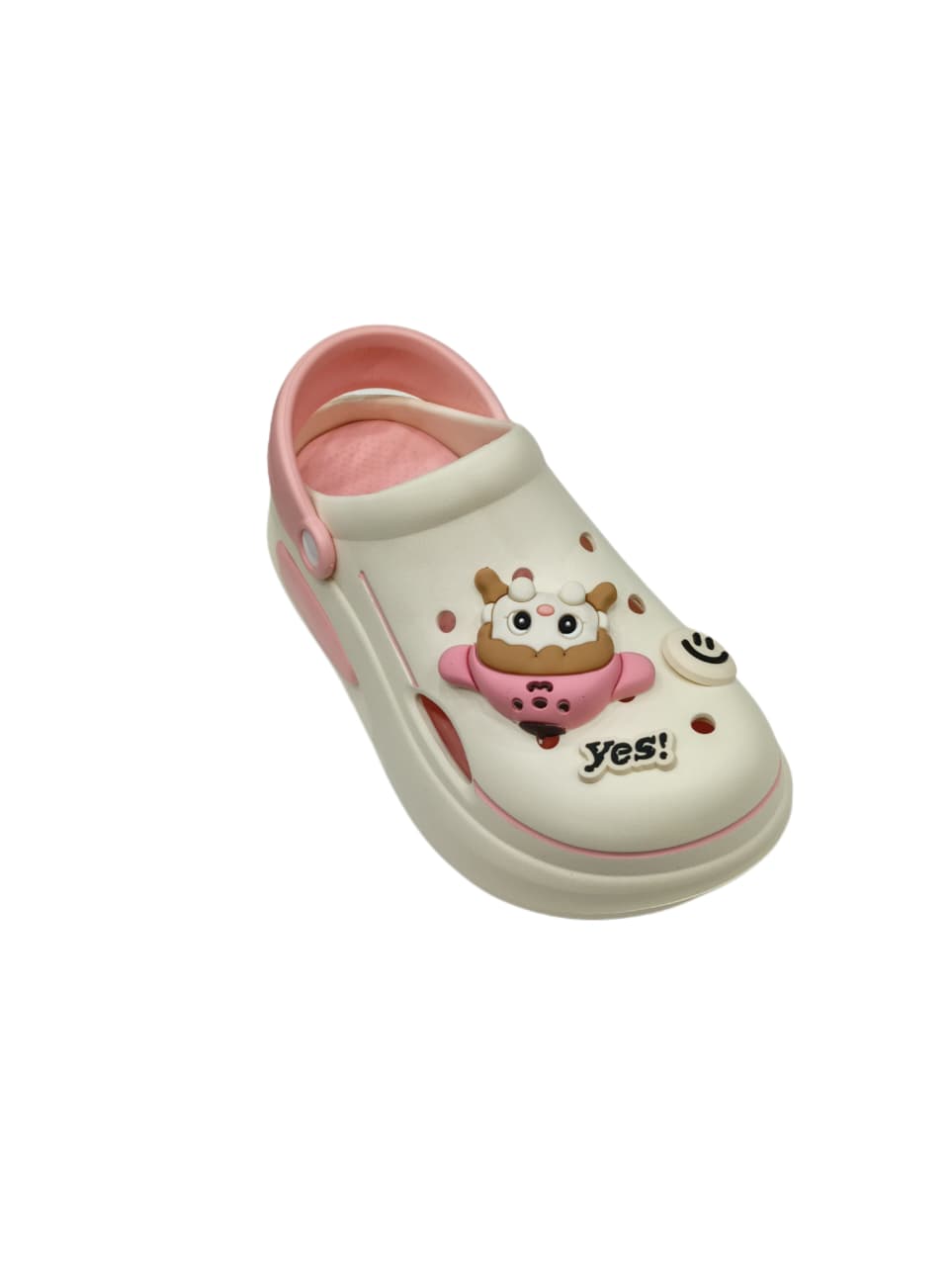Women’s Cartoon Character Clogs with Back Strap – Soft, Lightweight & Comfortable Slip-On Sandals (KKN-5108)