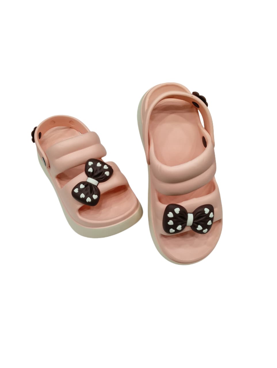 Women’s Bow Design Sandals – Soft, Lightweight & Comfortable EVA Slip-On Footwear (KKN-8807)