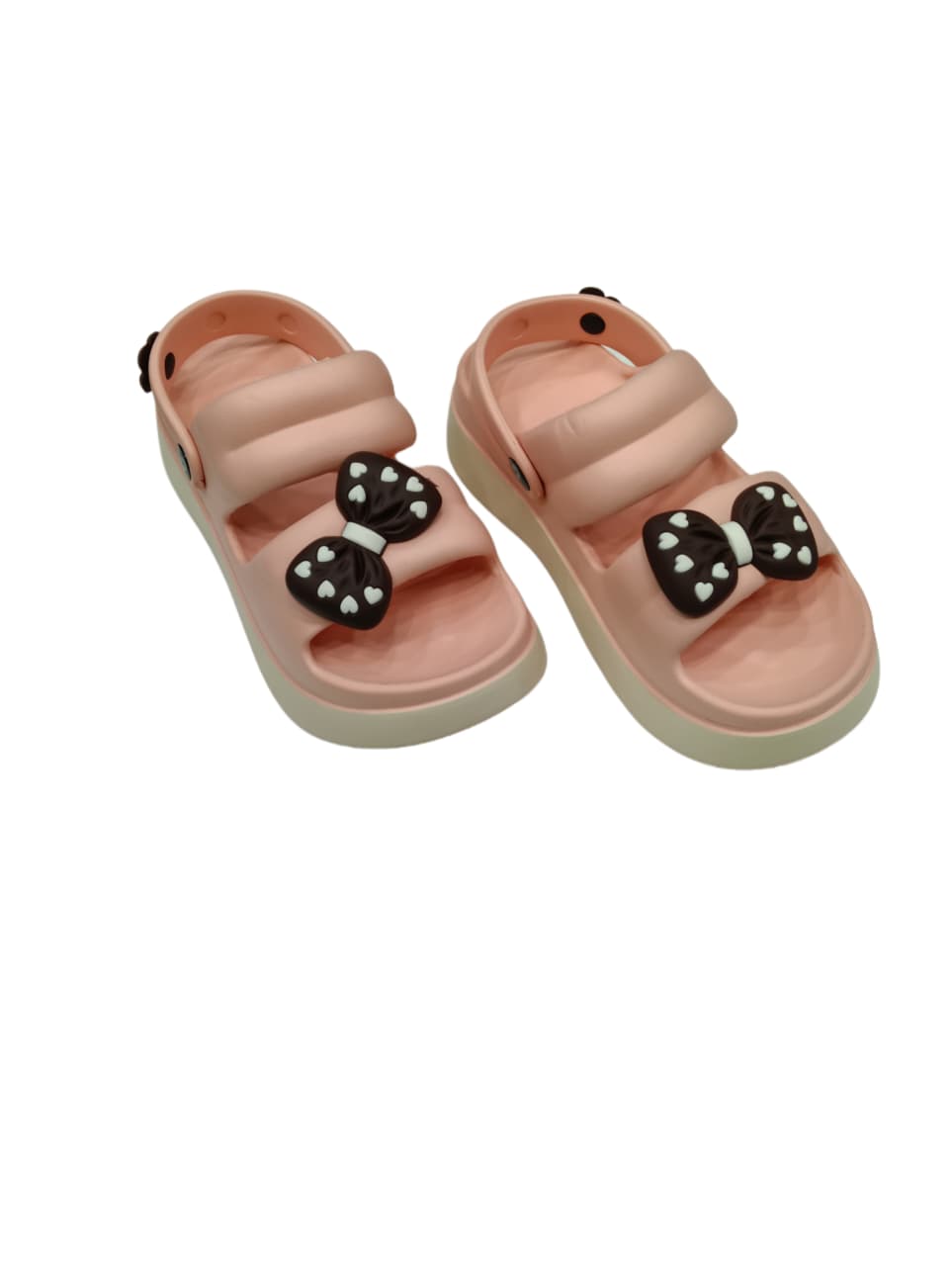 Women’s Bow Design Sandals – Soft, Lightweight & Comfortable EVA Slip-On Footwear (KKN-8807)