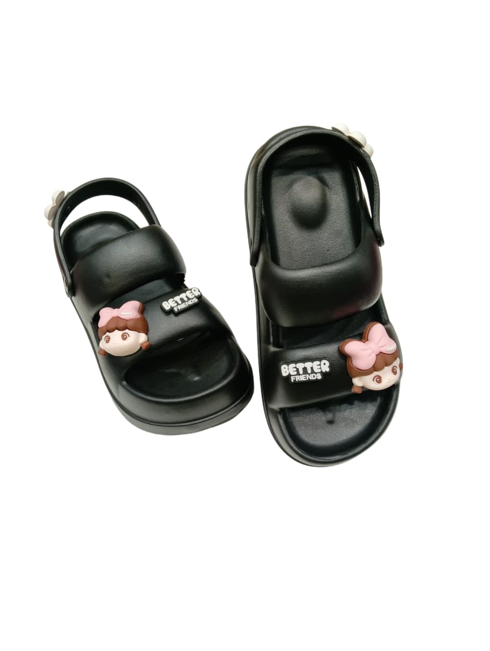 Women’s “Better Friends” Cartoon Sandals – Soft, Lightweight & Comfortable EVA Slip-On Footwear (KKN-3086)