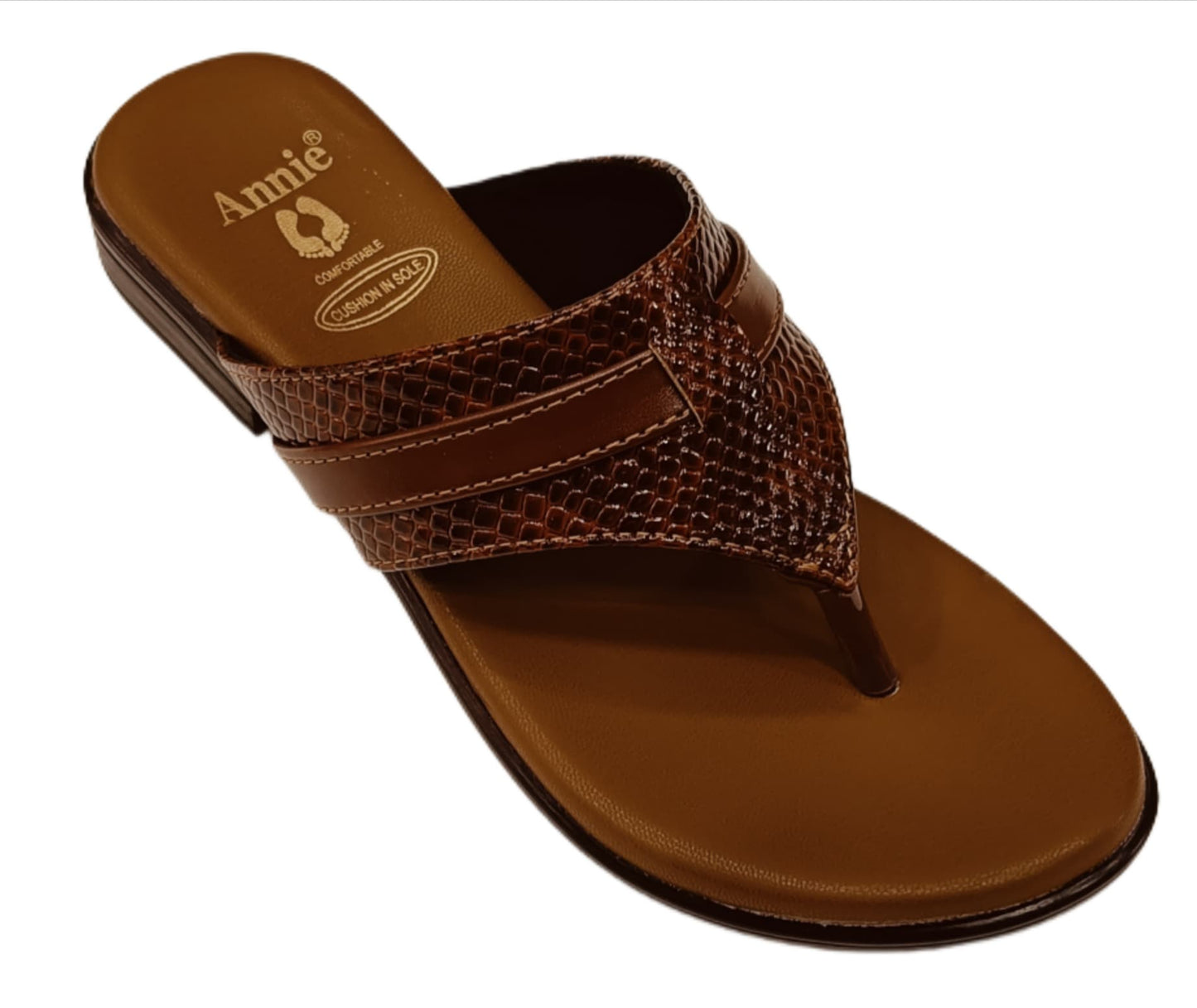 Annie Textured V-Strap Comfort (LC-1052)