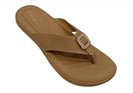 Stylish Buckle Design Comfortable Women’s Slippers (LC-2012)