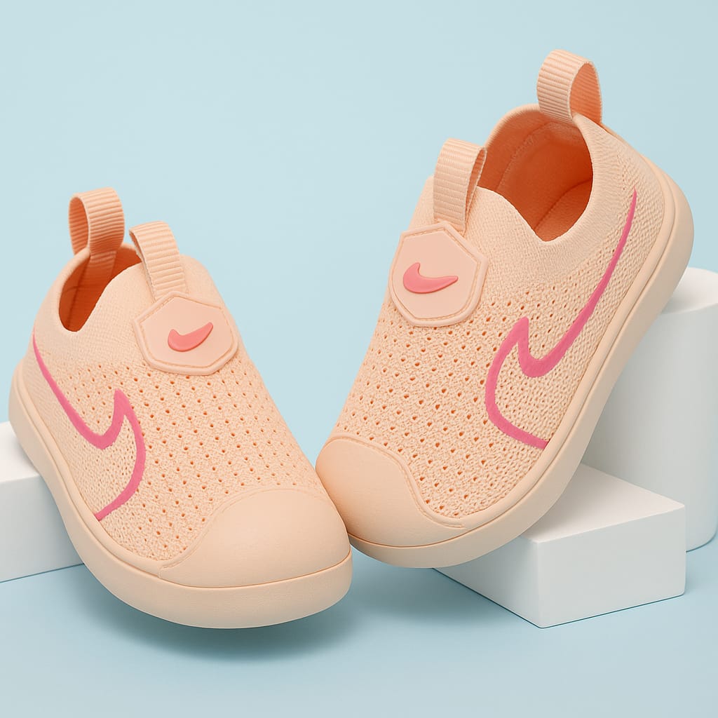 Breathable Mesh Slip-On Shoes for Kids – Lightweight & Flexible Sneakers for Boys and Girls (KS-5506)