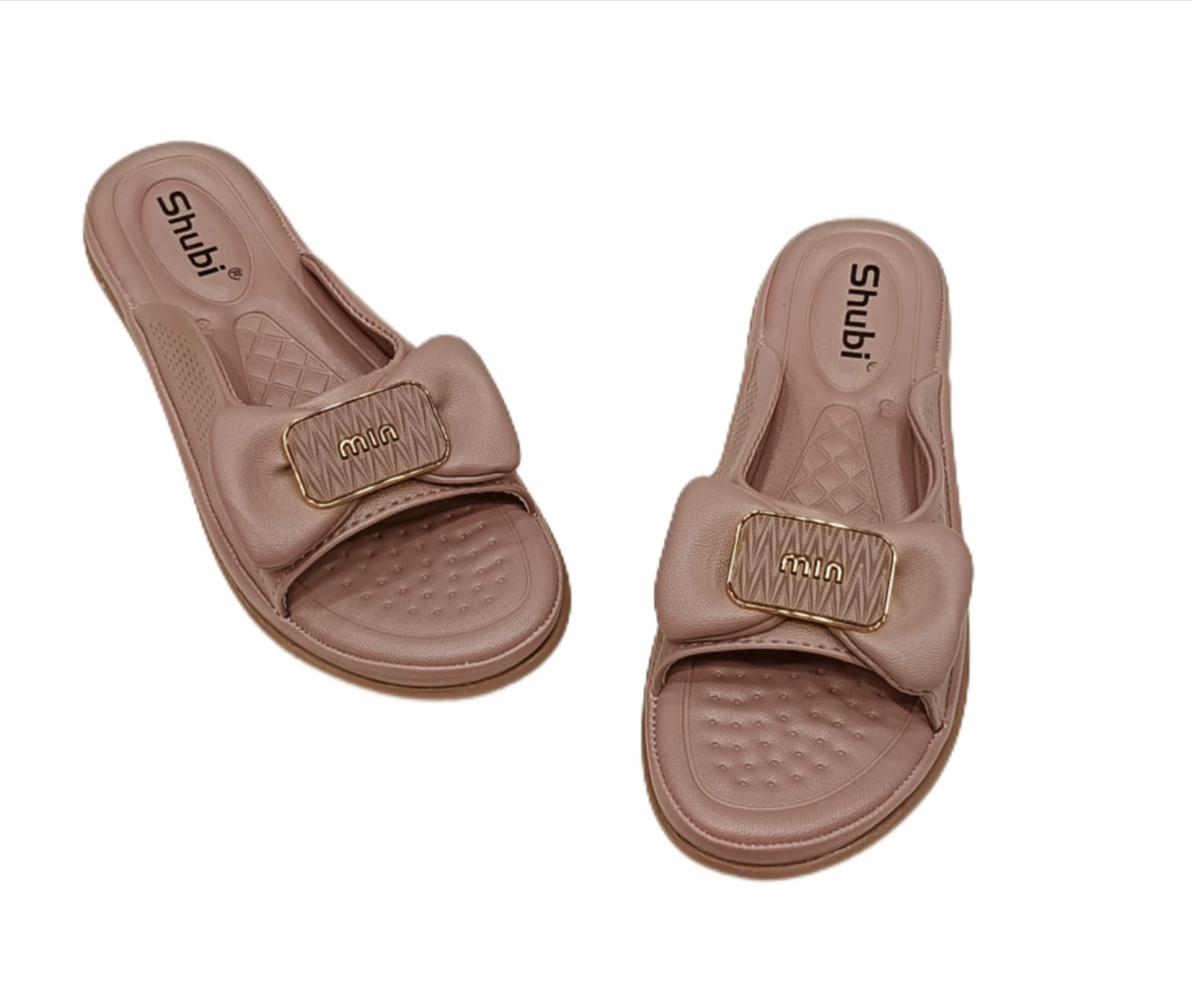 Kids’ Slip-On Bow Sandal – Comfortable Casual Slippers with Cushioned Sole (KC-04)