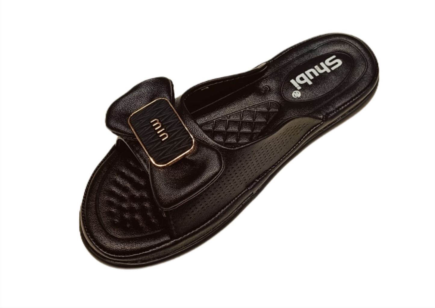 Kids’ Slip-On Bow Sandal – Comfortable Casual Slippers with Cushioned Sole (KC-04)