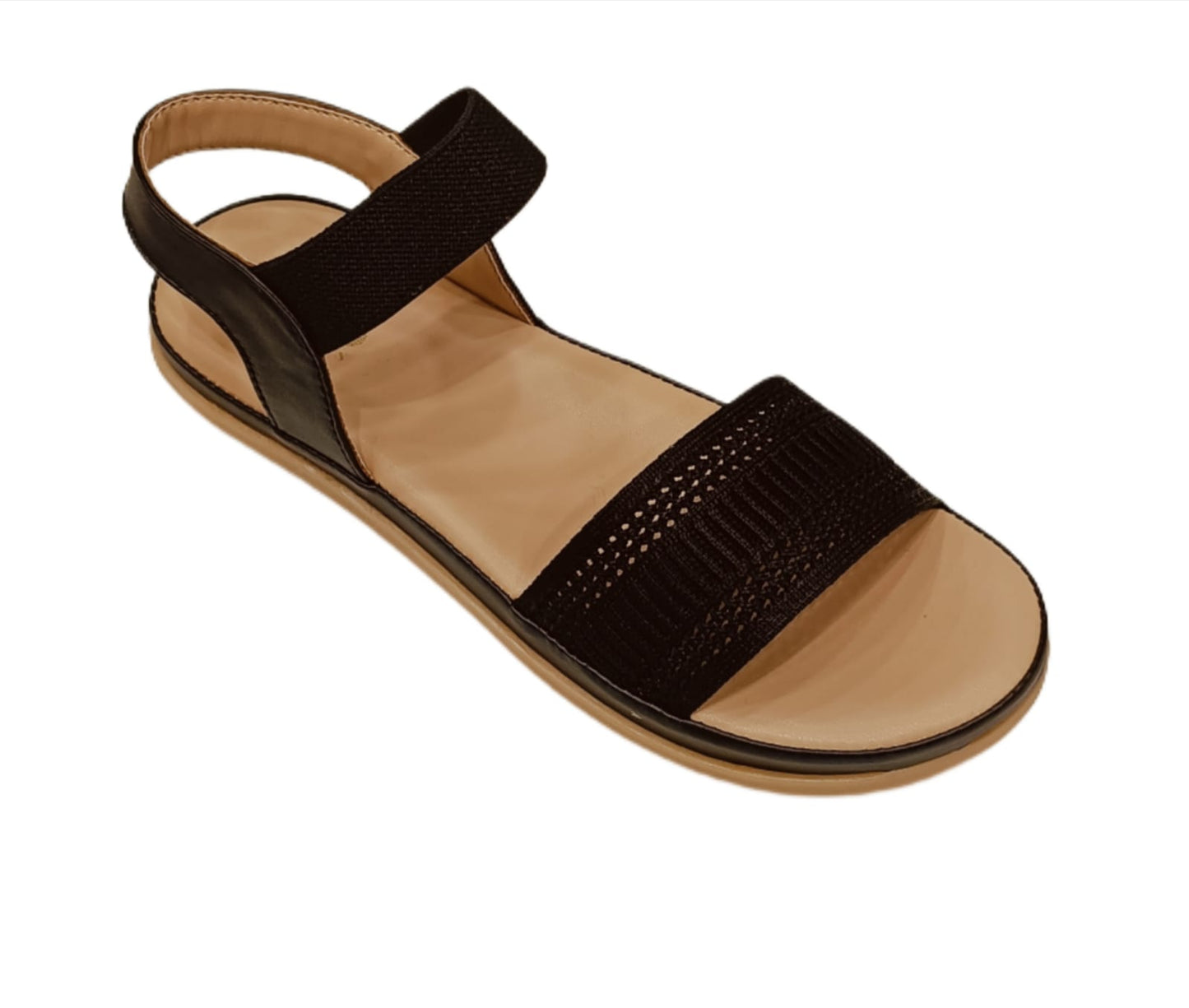 Kids’ Comfortable Casual Sandals with Elastic Strap & Textured Front Band (KC-05)