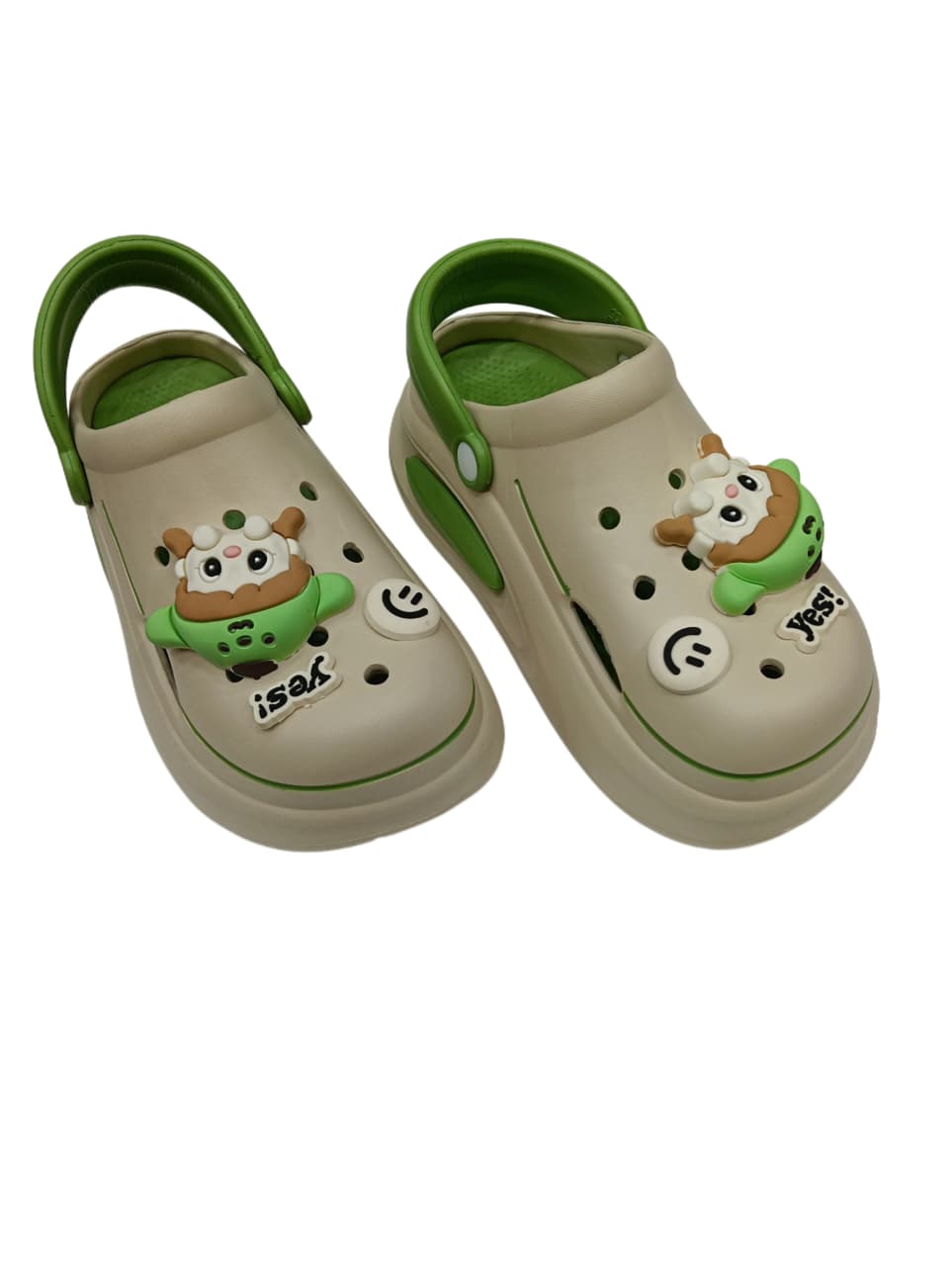 Women’s Cartoon Character Clogs with Back Strap – Soft, Lightweight & Comfortable Slip-On Sandals (KKN-5108)