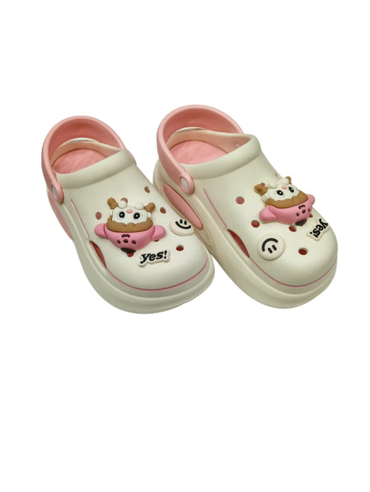 Women’s Cartoon Character Clogs with Back Strap – Soft, Lightweight & Comfortable Slip-On Sandals (KKN-5108)