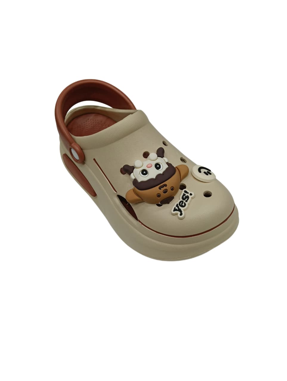 Women’s Cartoon Character Clogs with Back Strap – Soft, Lightweight & Comfortable Slip-On Sandals (KKN-5108)