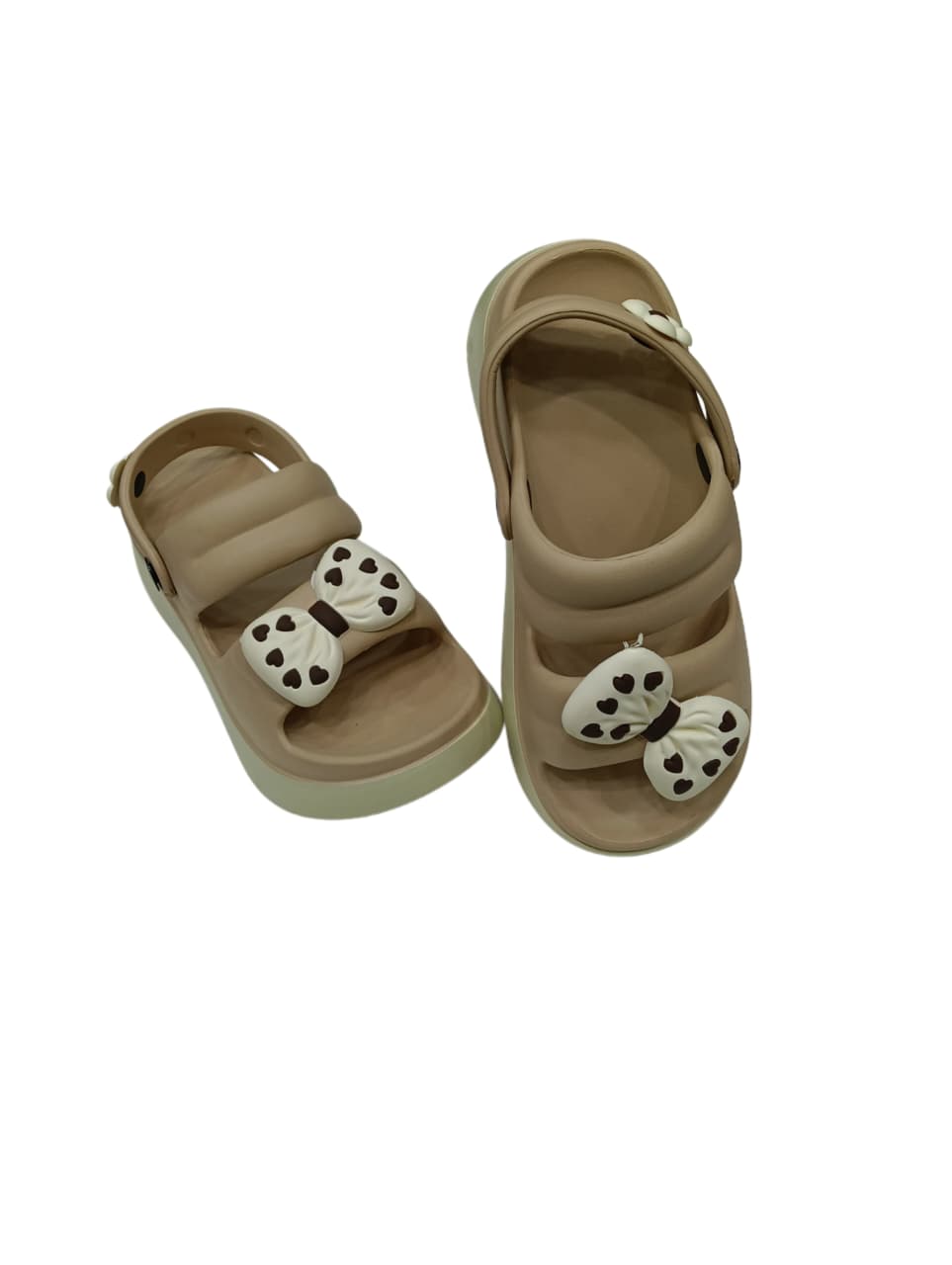 Women’s Bow Design Sandals – Soft, Lightweight & Comfortable EVA Slip-On Footwear (KKN-8807)