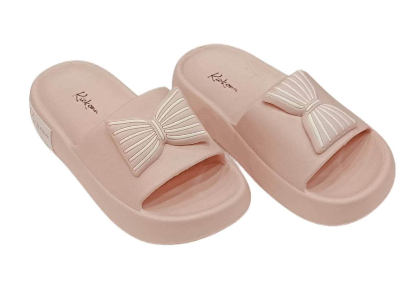 Women’s Casual Bowknot Slip-On Sliders – Comfortable Indoor & Outdoor Sandals (KKN-001)