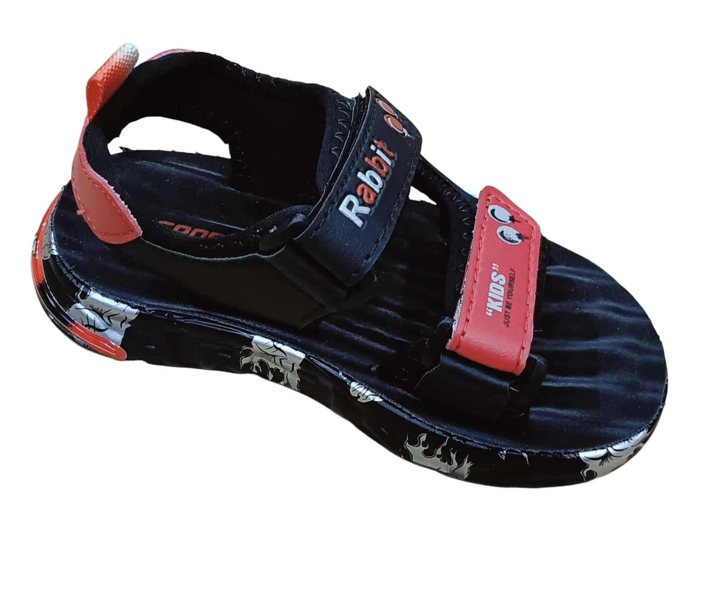 Product Name: Kids' Cartoon Character Velcro Sandals – Rabbit Edition Product