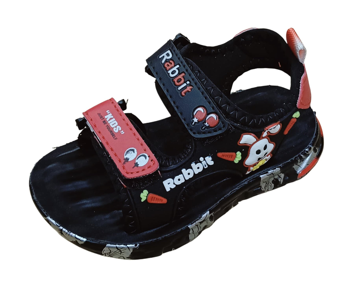 Product Name: Kids' Cartoon Character Velcro Sandals – Rabbit Edition Product