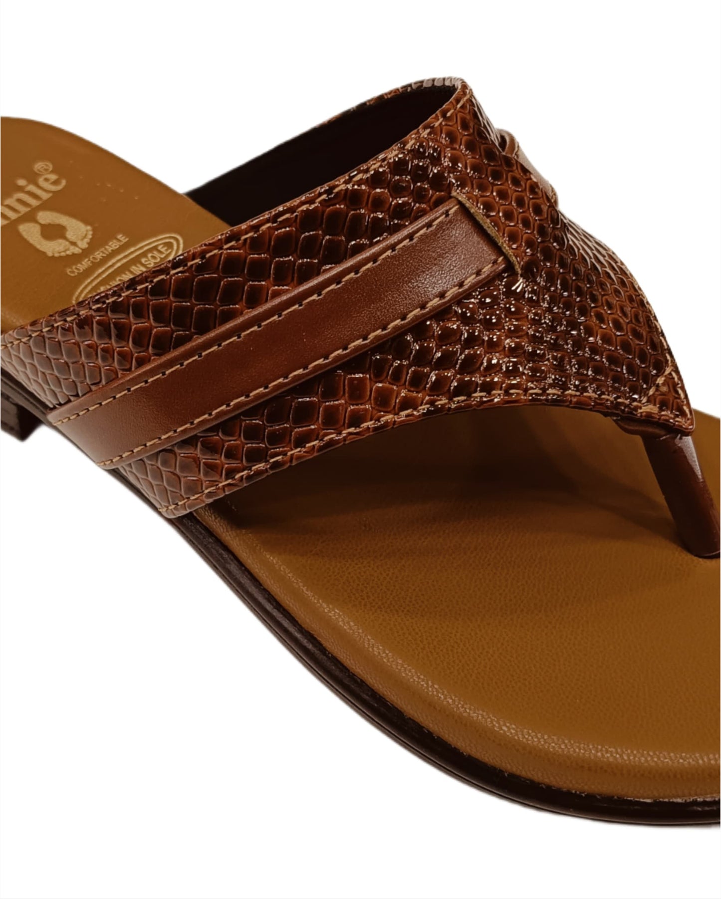 Annie Textured V-Strap Comfort (LC-1052)