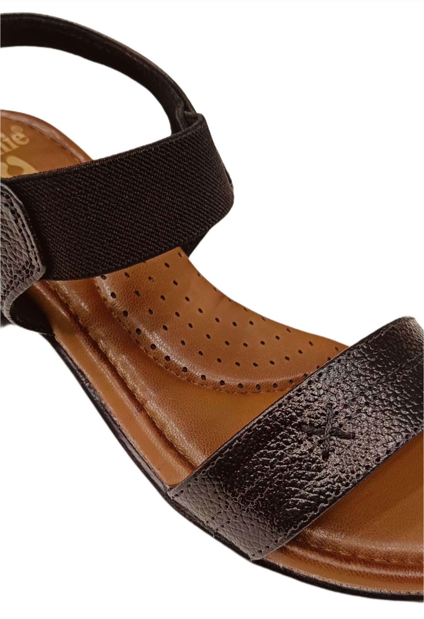 Annie Block Heel Slingback Sandals (8054)