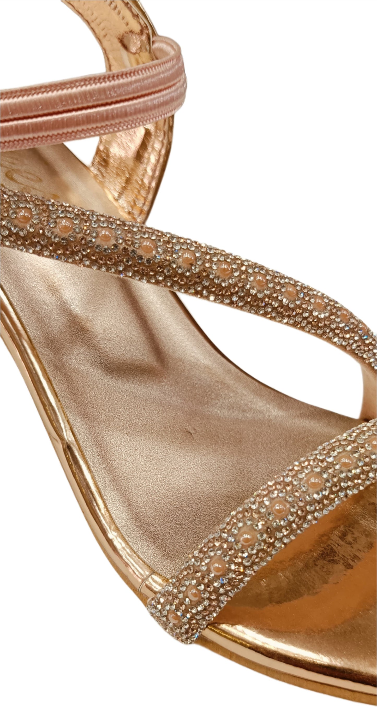 Elegant Pearl-Embellished Strappy Sandals with Transparent Block Heel (LS-075)