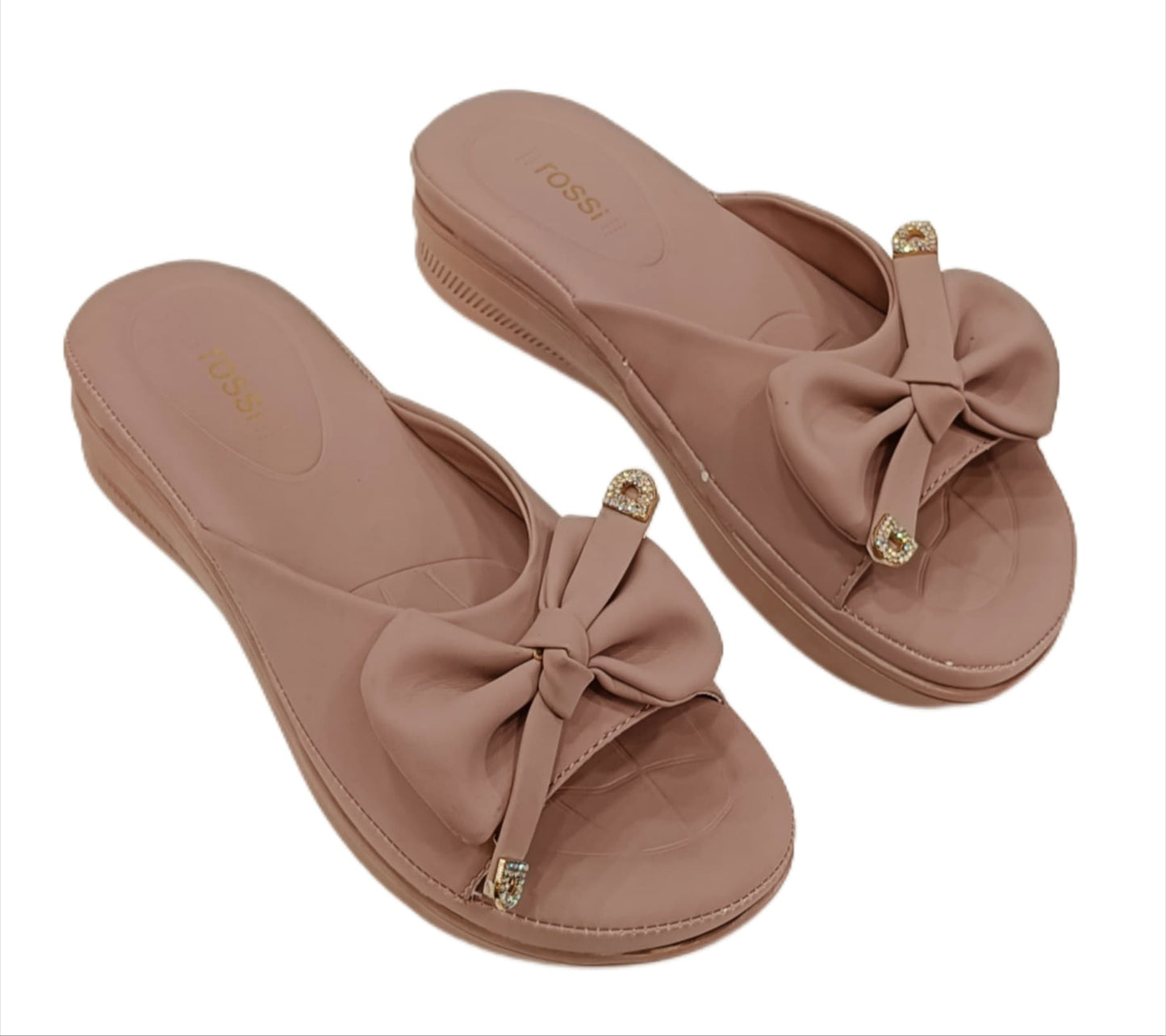 Rossi Women's Bow-Style Slip-On Flats (LC-183)