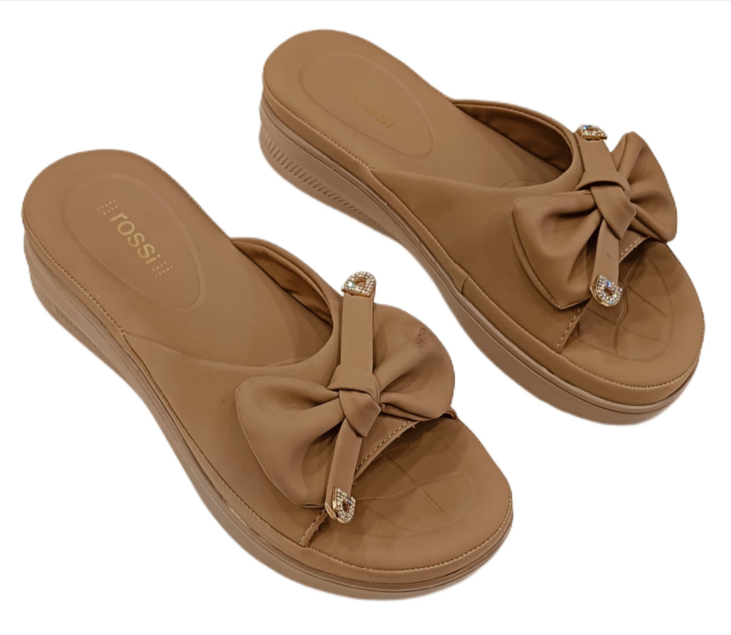 Rossi Women's Bow-Style Slip-On Flats (LC-183)