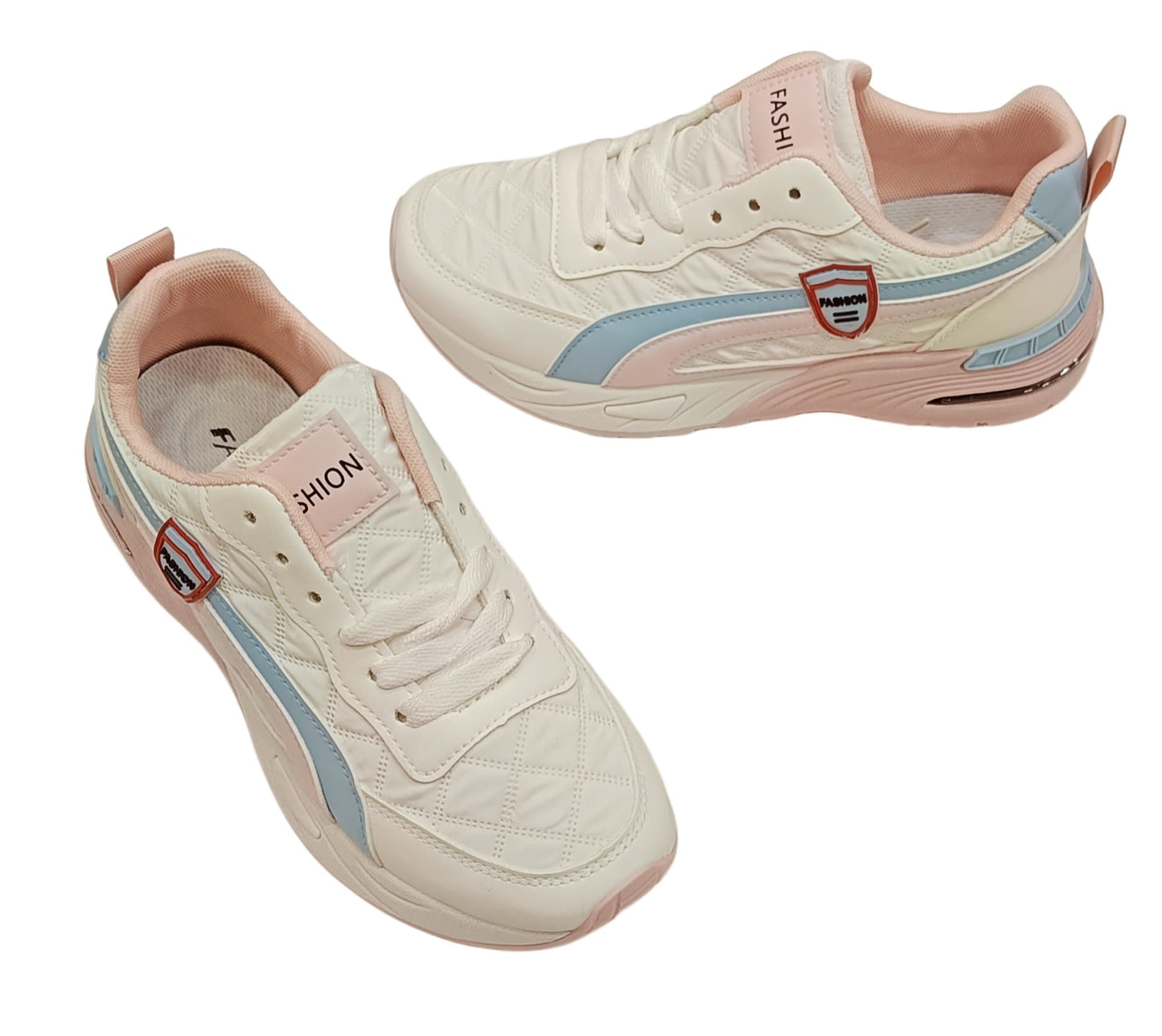 Quilted Comfort Fashion Sneakers for Women (SS-L622)