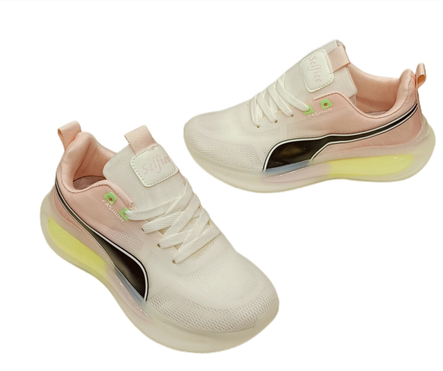 Selfiee Air-Cushioned Trendy Sneakers for Women – Multi-Color Stylish Comfort (SS-L505)