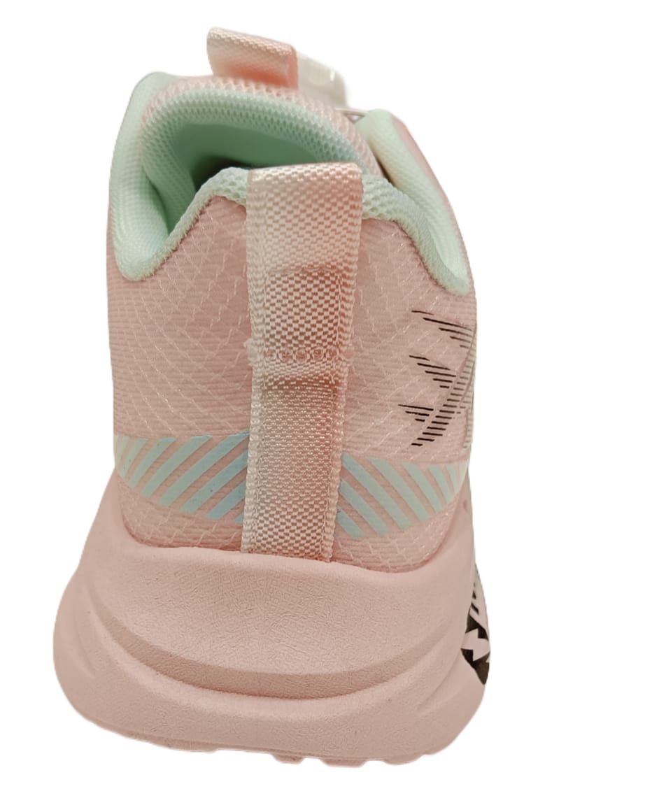 Kids’ Lightweight Pink & Aqua Sports Shoes with Smart Dial Lock (SS-9909)