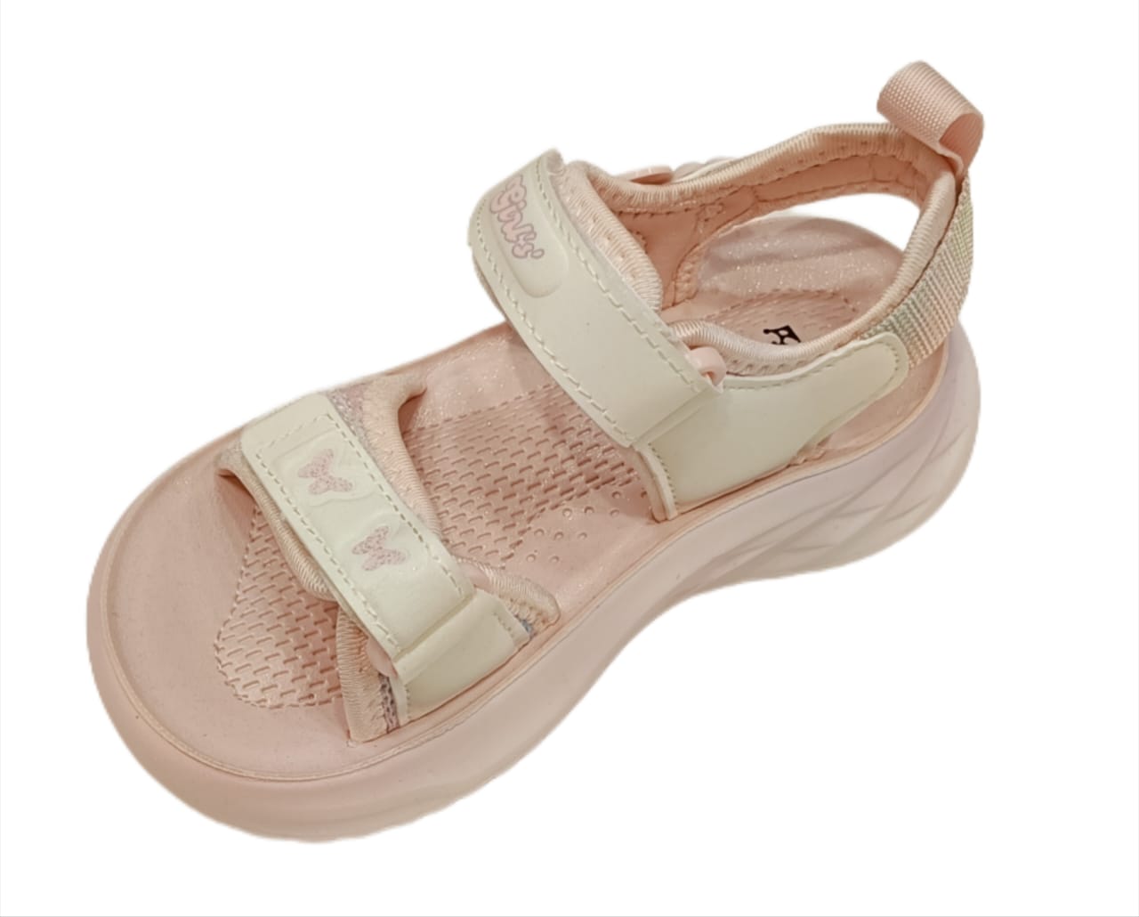 Girls’ Cute Cartoon Design Lightweight Velcro Sandals (KS-3509)