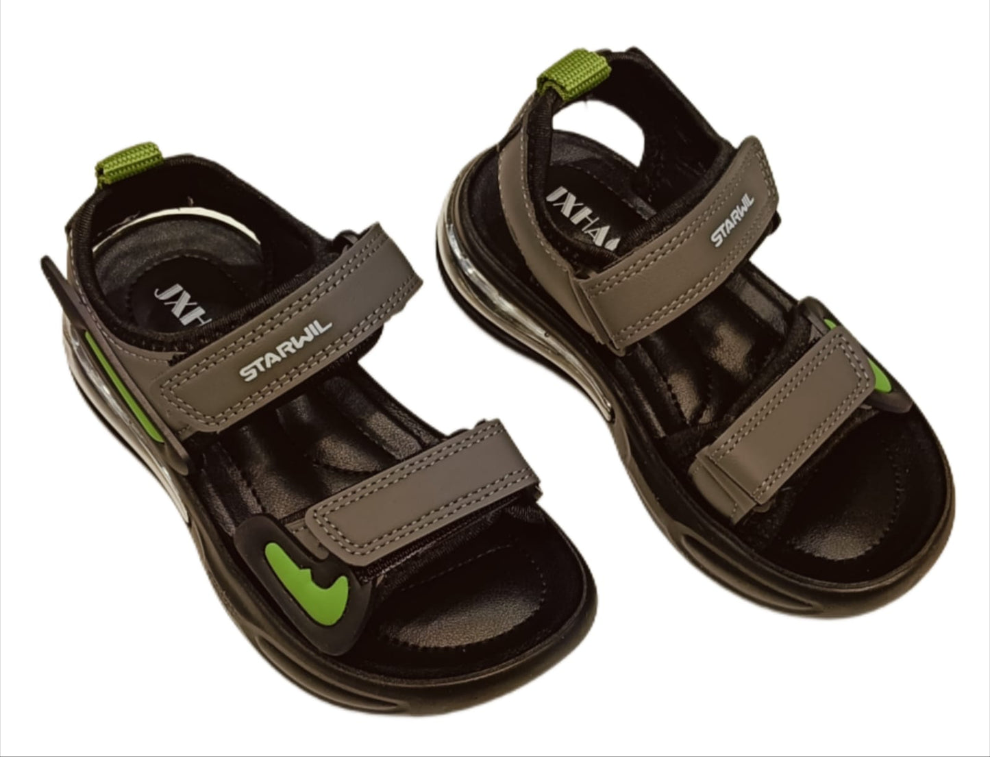 Stylish Kids’ Sport Sandals with Air Cushion Sole – Adjustable Velcro Straps & Comfortable Fit (KS-MU-3345)