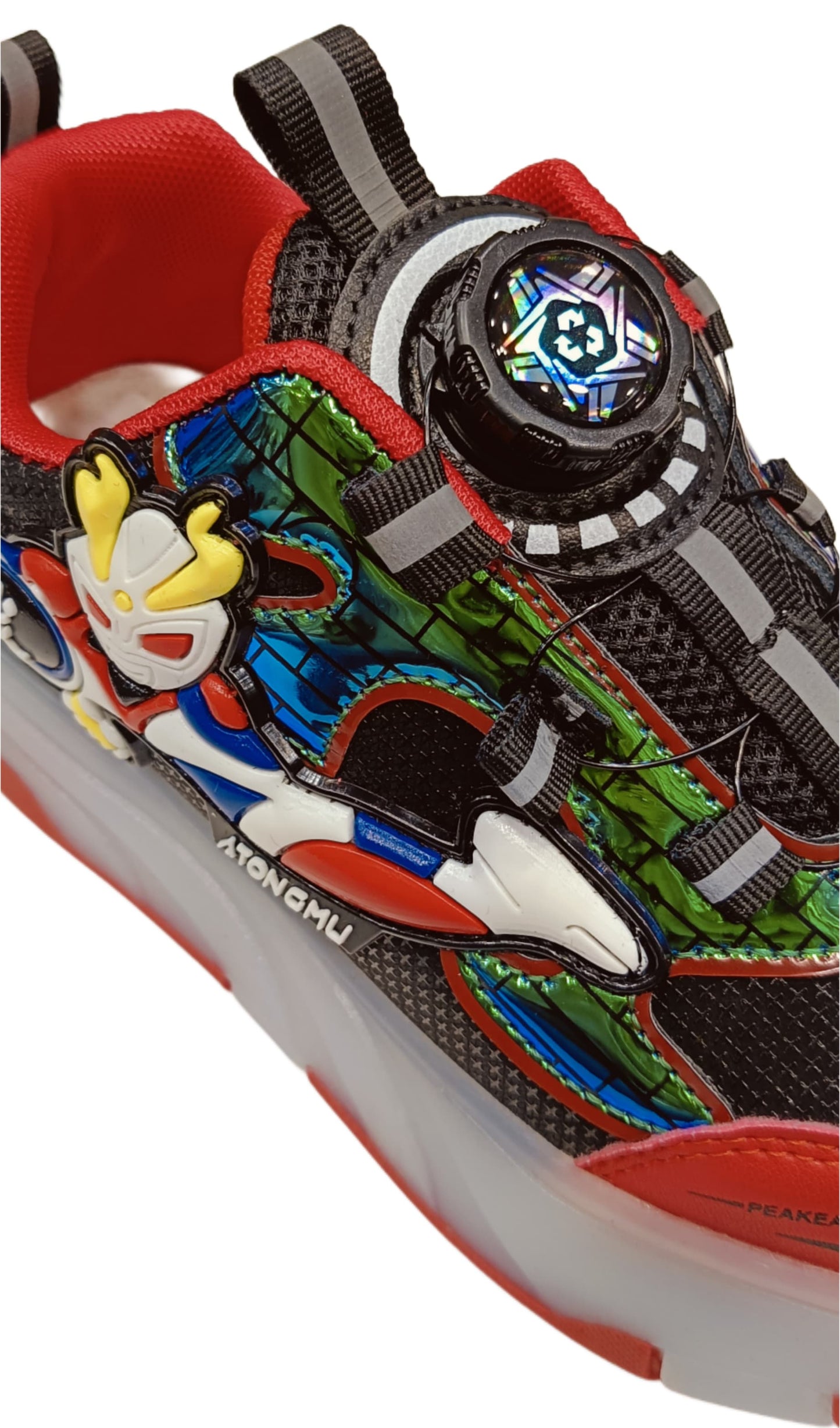 Kids’ LED Light-Up Shoes with Detachable Roller Wheels – 16 Modes of chargeable Skating Sneakers (KS-3754)