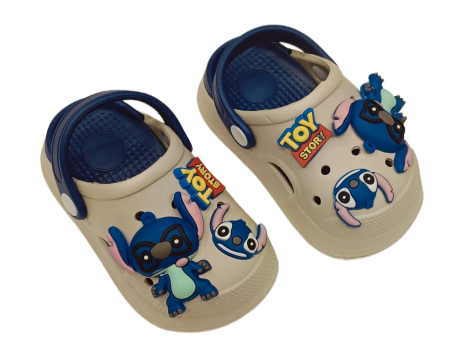 Kids Cartoon Character Clogs – Stitch Theme | Soft & Lightweight (KC-STITCH)