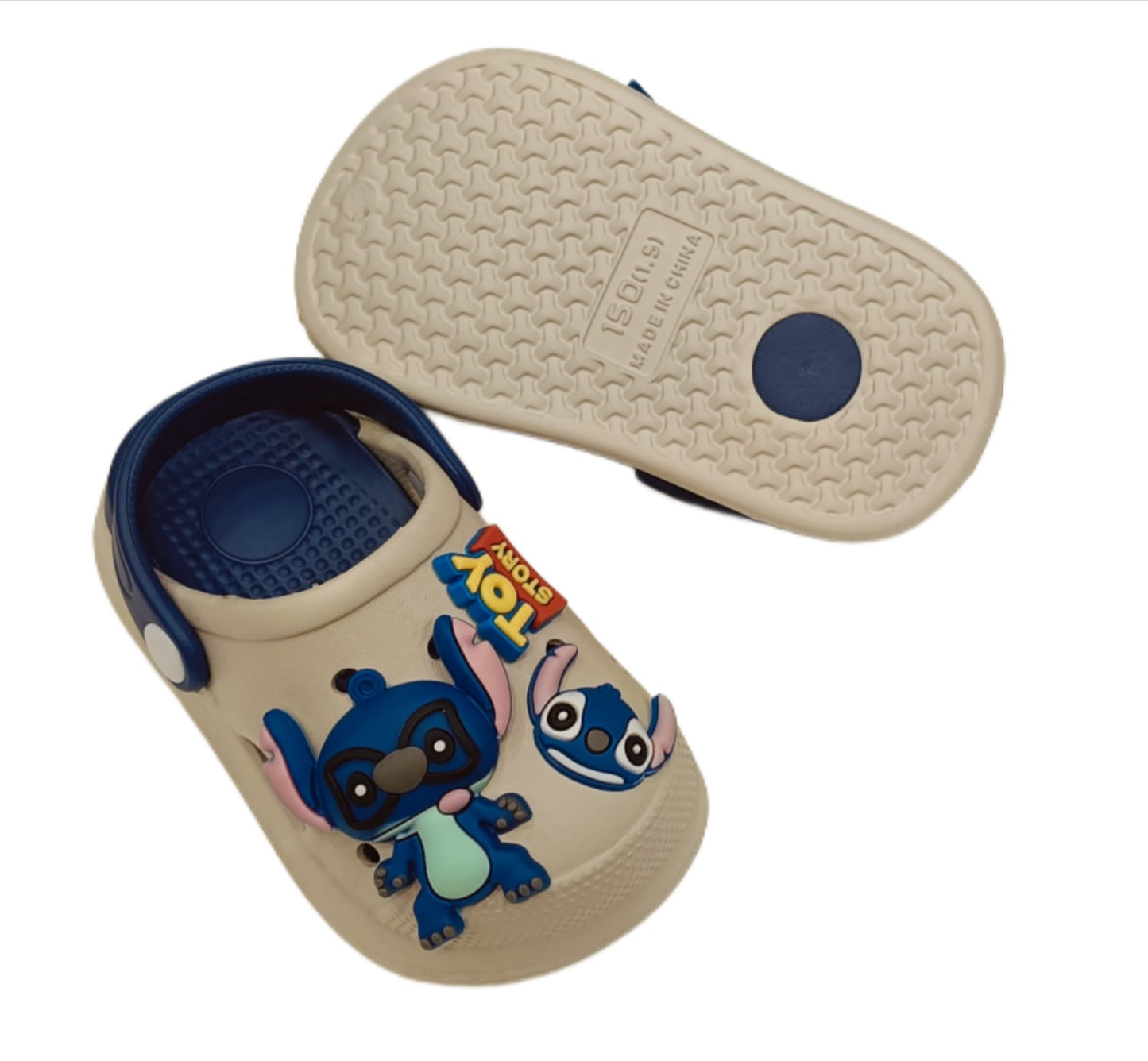 Kids Cartoon Character Clogs – Stitch Theme | Soft & Lightweight (KC-STITCH)