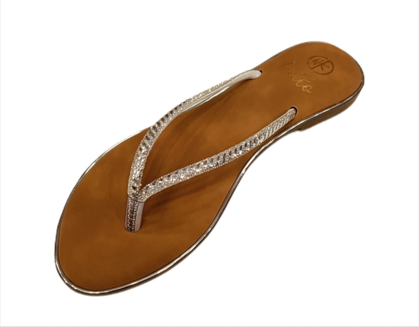 Hello Women’s Stylish Embellished Flip-Flop Sandals (LC-742)