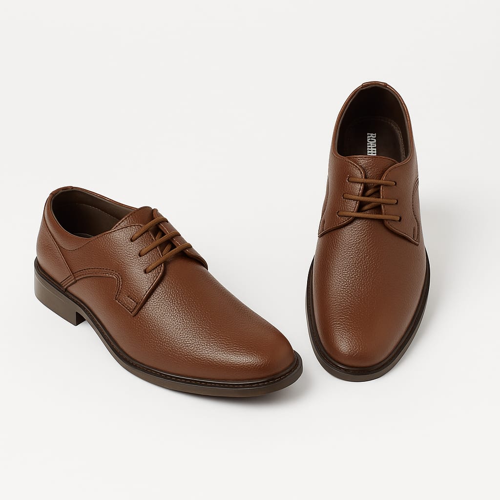 Men’s Genuine Leather Formal Derby Shoes (GR-21A)