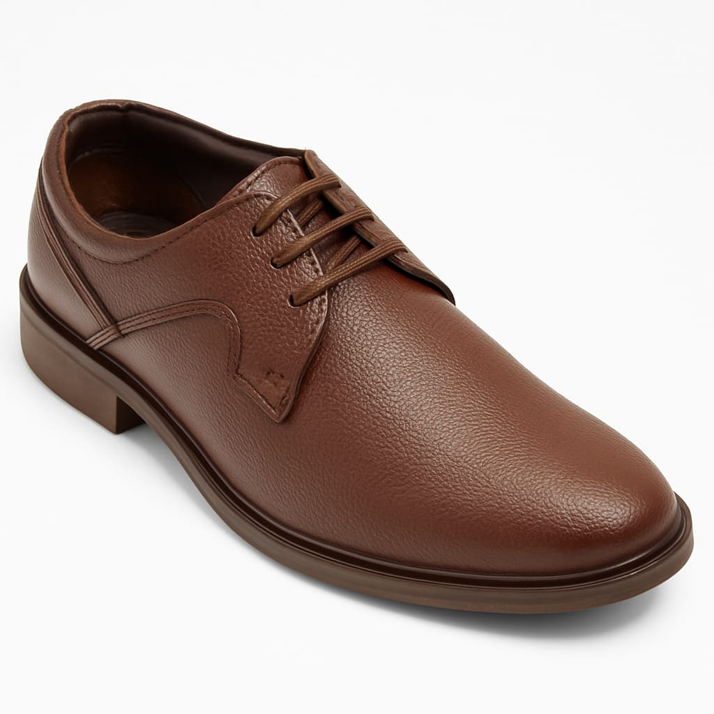 Men’s Genuine Leather Formal Derby Shoes (GR-21A)