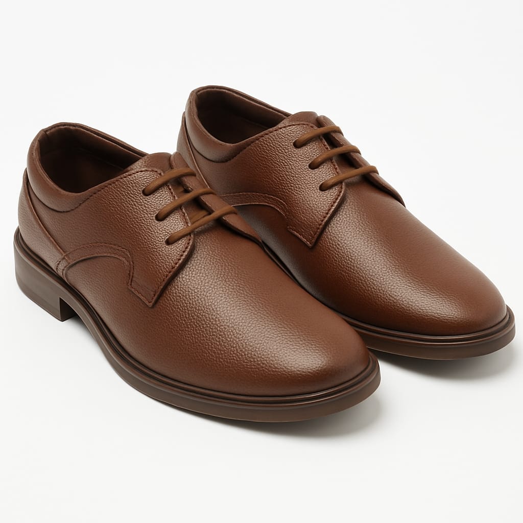 Men’s Genuine Leather Formal Derby Shoes (GR-21A)