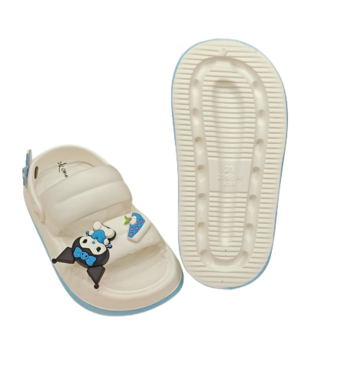 Kids Cartoon Character Clogs Sandals with 3D Charms – Comfortable & Stylish Slip-On Footwear (KKN-007)