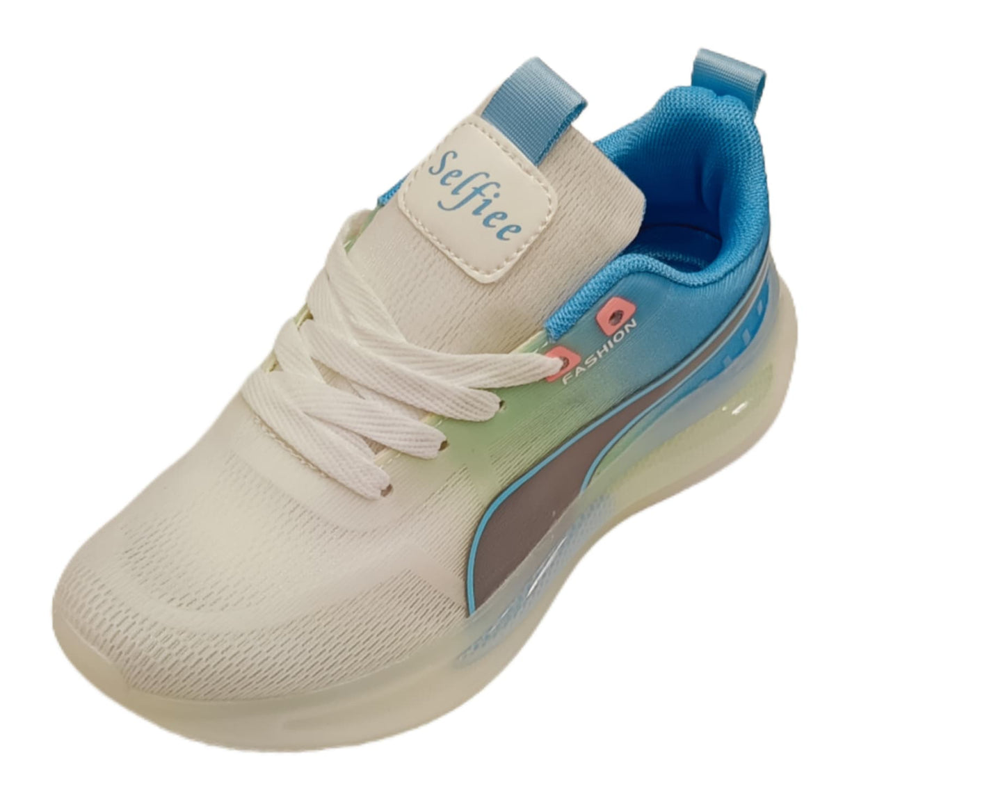 Selfiee Air-Cushioned Trendy Sneakers for Women – Multi-Color Stylish Comfort (SS-L505)