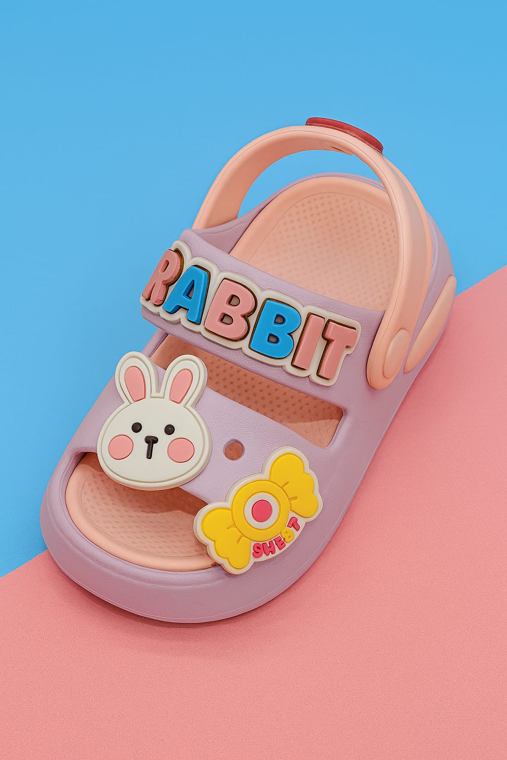 Kids' Cartoon Rabbit Theme EVA Sandals – (KC-RABBIT)