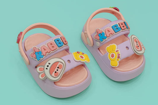 Kids' Cartoon Rabbit Theme EVA Sandals – (KC-RABBIT)