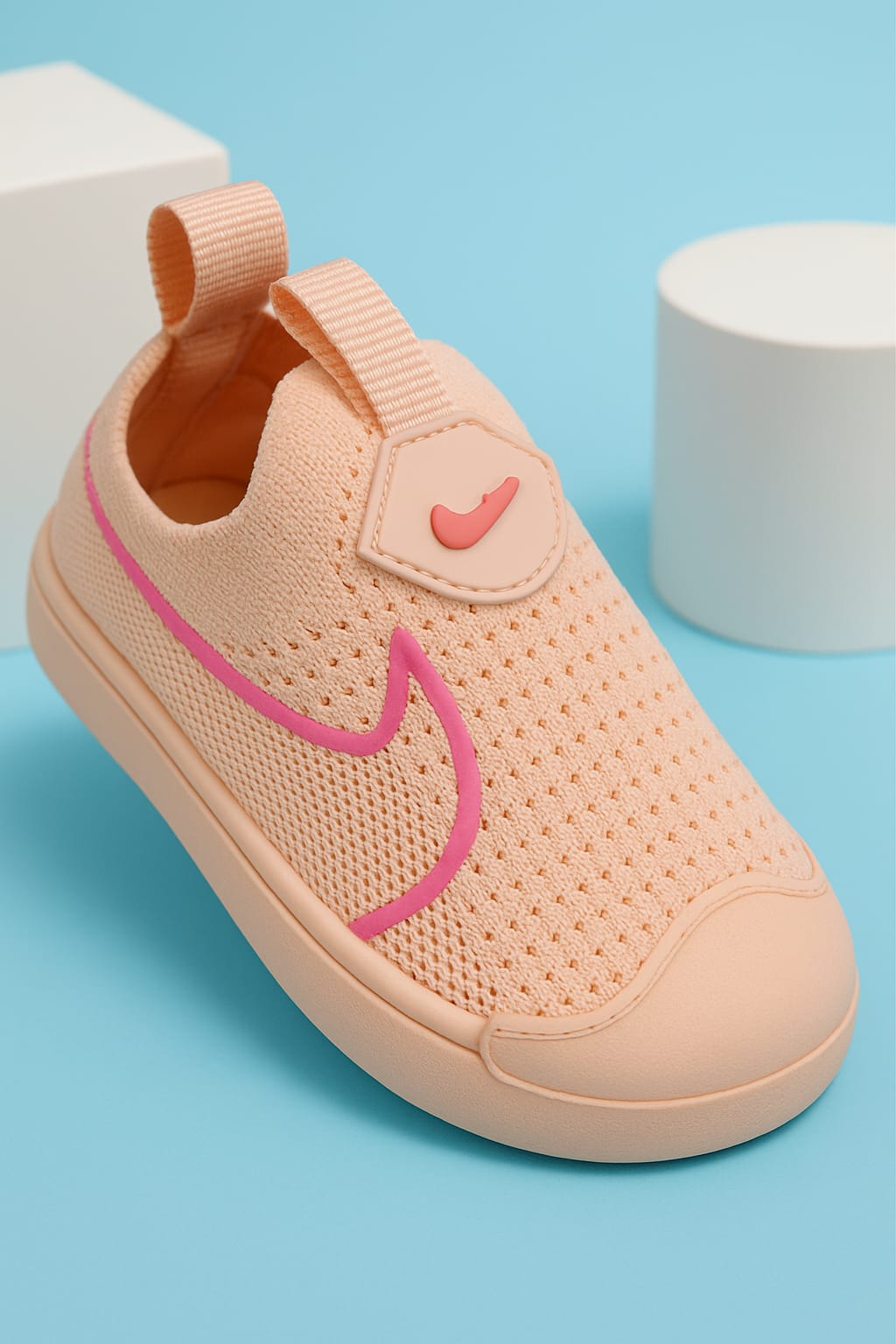 Breathable Mesh Slip-On Shoes for Kids – Lightweight & Flexible Sneakers for Boys and Girls (KS-5506)