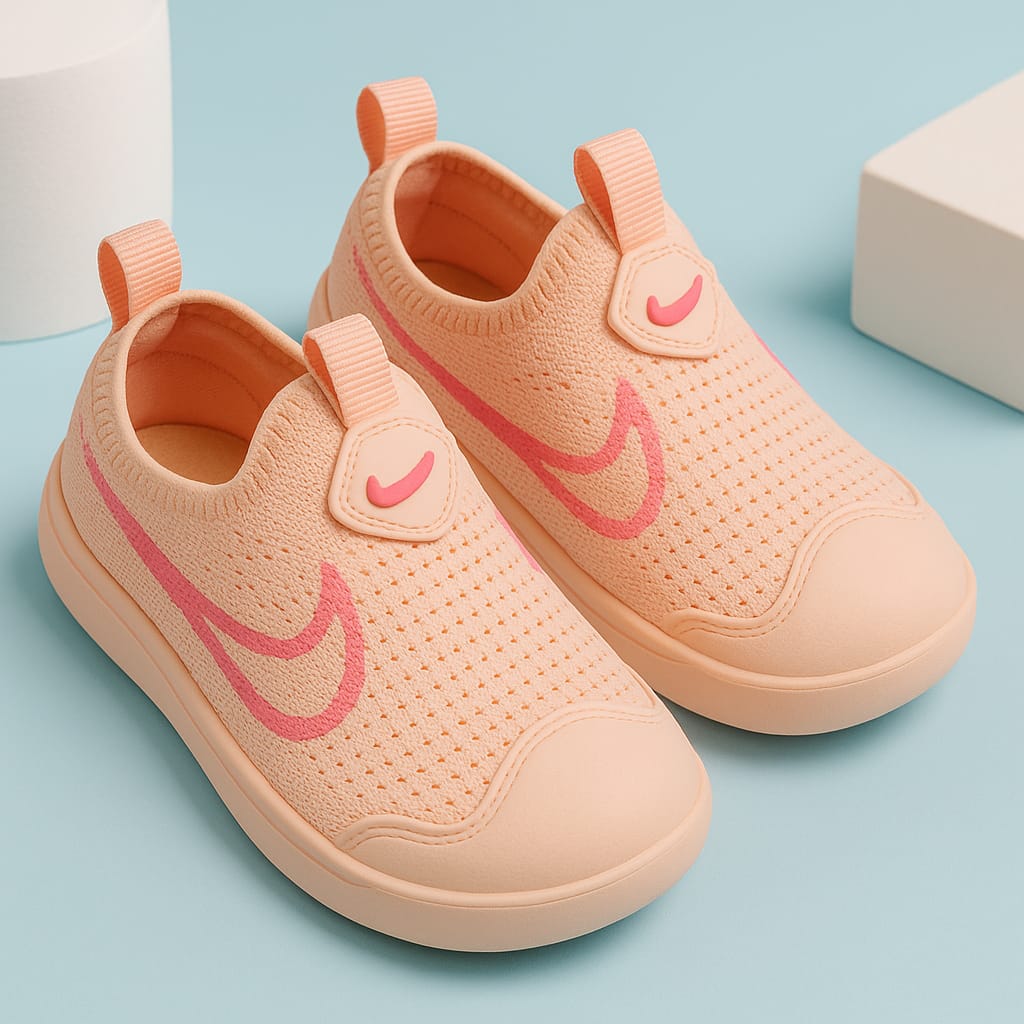 Breathable Mesh Slip-On Shoes for Kids – Lightweight & Flexible Sneakers for Boys and Girls (KS-5506)